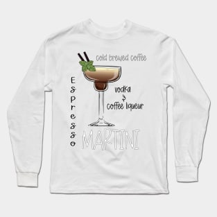 Cocktail Sign H Long Sleeve T-Shirt